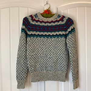 Vintage Nordic Style Sweater Sz XS